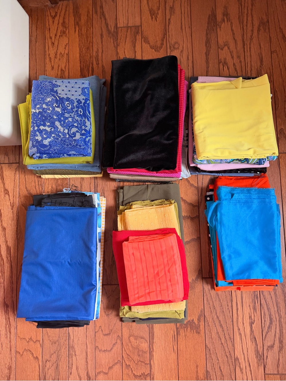 Lot 1 of new fabrics